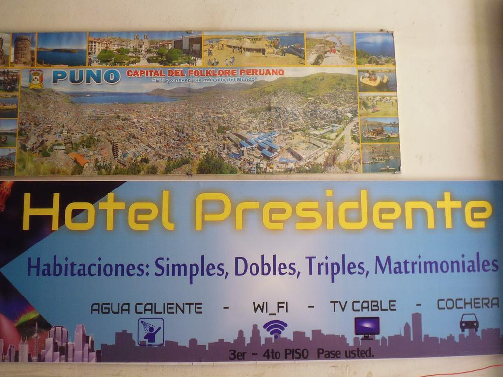 Presidente Inn Пуно Екстер'єр фото